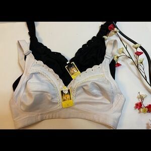 Lynda’s world fashion sexy embroidery floral Bra